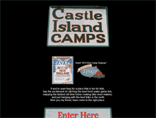 Tablet Screenshot of castleislandcamps.com